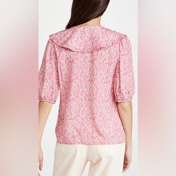 WAYF Amie Button Up Blouse - Picture 5 of 14